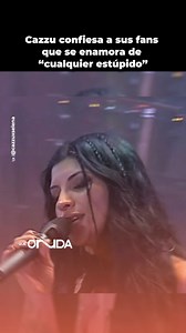 165K views · 7.3K reactions | #Cazzu confiesa a sus fans que se enamora de “cualquier estúpid*”  #festivaljesusmaria #cazzufans #lajefa #espectáculos #espectáculos | Que Onnda | Facebook