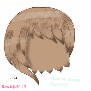 How To Shade Hair! - ibisPaint