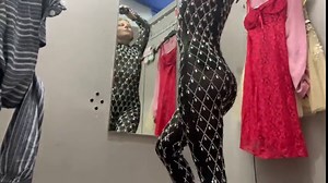 Lingerie Dressing Room Try On Haul with Sheer See Through Body Suite and Lingerie