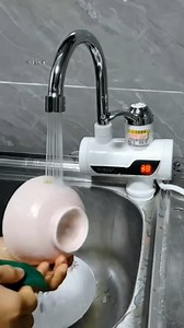 50% OFF – Instant Electric Hot Water Heater Tap with Hand Shower 🚿🔥 . . . #Instagram #TrendingGadgets #waterheater #explorepage #viralreels | Daily Houseware