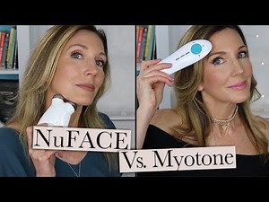 NuFACE vs Myotone ~ Microcurrent At-Home Facial Toning Device Comparison