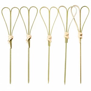 [Hot Item] Natural Birch Bamboo Disposable Toothpicks 0.2 mm, 9-18 Cm, Appetizer Toothpicks