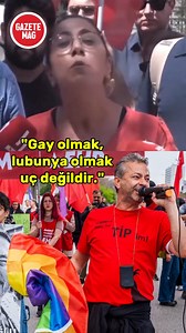 Sera Kadıgil: "Gay olmak, lubunya olmak suç değildir." #gazetemag #haber #gündem #LGBTI | GazeteMAG