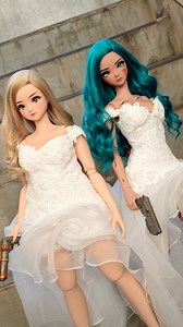 Bridal dresses for both pear and classic body shapes in production now. I will check to see if these fit our Smart Doll Guys later. #smartdoll | Danny Choo