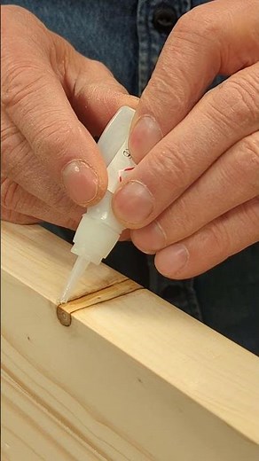 Quick, simple, long-lasting solutions can come in a bottle #woodworking #diy #shorts