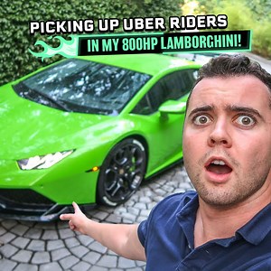 Picking up Uber Riders in my 800hp LAMBORGHINI! | Vehicle Virgins