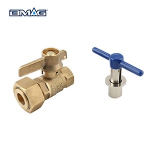 [Hot Item] Heavy-Duty Lockable Brass Ball Valve for Efficient Water Control