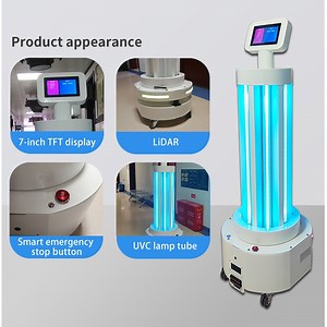 [Hot Item] UV Sterilization Robot: Ai-Powered, Autonomous Movement, High-Tech Disinfection & Sterilization