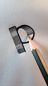 Sketching satisfying 3d alphabet #sketch #alphabetdrawing #3ddrawing | Md. Takbir Hossain