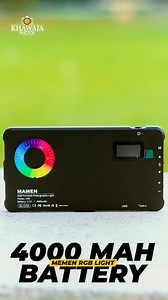 46 reactions | Mamen SL-C02 Video Light RGB 360° Bi-Color LED...