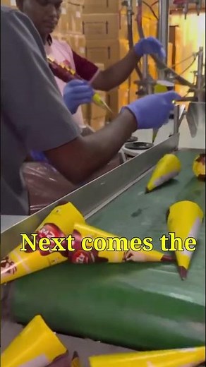 #icecreammaking Ice Cream and Cones Made