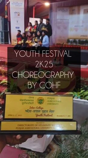 cosmicchetnaa on Instagram: "Choreography by COHF #pau . . . . . . . #cosmicchetna #instagood #creator #youthfestival #choreography #instagood #trendreels #viral #fyp #collegelife @cohf_theatre"