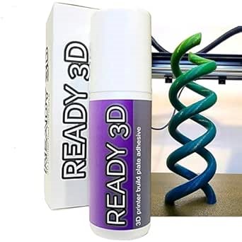 Ready 3D Printer Build Plate Adhesive - Excellent Hold and Easy Release - Versatile, Non-Toxic and Ready