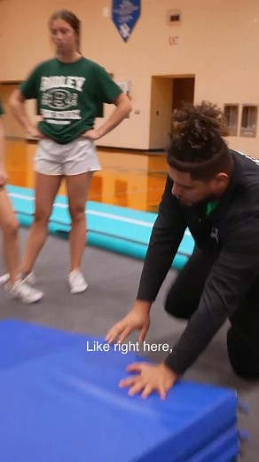 All in the “Boom” 💥 #tumblingvideos #cheertumbling #highschoolcheer #cheerlife #cheerleading #cheerteam #cheercoach #tumbling #tumblingvideos #ridleyhighschool #viral | Talent Tumbling & Training Center