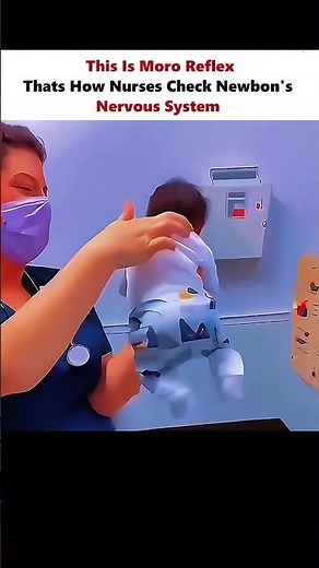 The Moro Reflex 💯#physics #scienceexplained