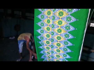 Printing Process of Wax Fabrics