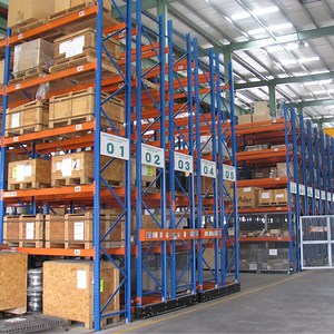 [Hot Item] Professional Design Warehouse Movable Rack Electric Mobile Pallet Racking Store Shelving