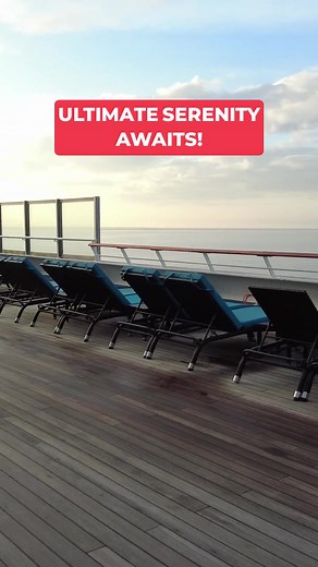 Cruise Ship Shorts - Carnival Valor Cruise Ship Tour | Serenity Adults Only Area #carnivalvalor #valorshiptour #carnivalvalorshiptour #carnivalvalortour #shiptour #carnival #carnivalship #carnivalcruise #carnivalvalorfulltour #carnivalcruiseship #serenity https://youtu.be/E4ZVYcGwlU0 | Cruising Addicts
