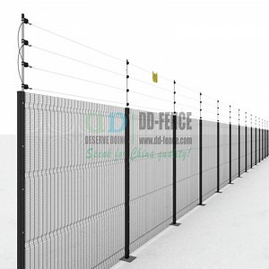 [Hot Item] High Voltage Anti Theft Anti Climb Panel Security Garden Wire Mesh Electric Fence