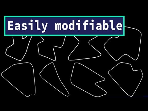 How to create procedural racetrack for your game!