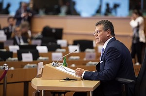 Vicepreședintele Comisiei Europene, Maros Sefcovic: Apreciez spiritul de pionierat al României, prin care demonstraţi angajamentul faţă de integrarea euroatlantică