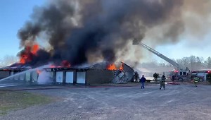 19K views · 77 reactions | Video from the scene of Tuesday morning’s fire in Rotterdam. | From our Peter R. Barber Updates: https://dailygazette.com/2021/04/06/firefighters-battling-warehouse-fire-in-rotterdam/ | The Daily Gazette of Schenectady | Facebook