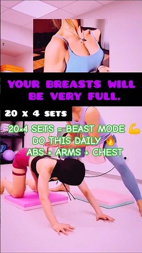 How to Build Strong Arms, Full Chest & Six Pack Fast | Home Workout Shorts #homeworkout