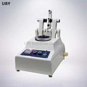 [Hot Item] Taber Abrasion Tester for Fabrics Leather Coating Material Plastics Abrasion Test
