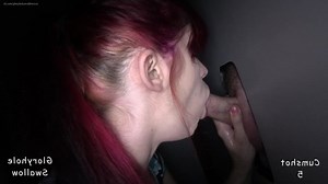 Gloryhole swallow celia 1st [blowjob oral sex amateur big black dick cock suck секс минет creampie mature bbc porn sissy slut]