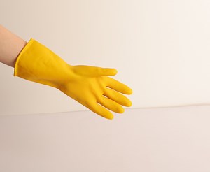[Hot Item] Beef Rubber Latex Gloves Authentic Household Kitchen Thickened Waterproof Cleaning and Dishwashing Latex Rubber Protection