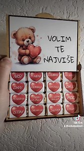 NISI TI MENI LJUBAV ZA JEDAN DAN.... ČOKOLADICE U DRVENOJ KUTIJI ORIGINALNI POKLON KOJI ĆE ODUŠEVITI VAŠE VOLJENE OSOBE ZA SVAKU PRILIKU | Unikat pokloni MINA | Facebook