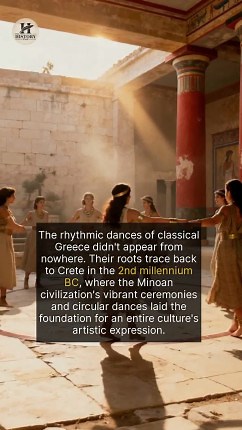 44K views · 825 reactions | The ancient art of Greek dance began with the Minoans on Crete. | The History Page | Facebook