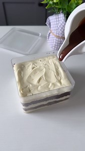 Milka mini dessert process 💫 | Cakes Honey cake Vegan cakes Philadelphia