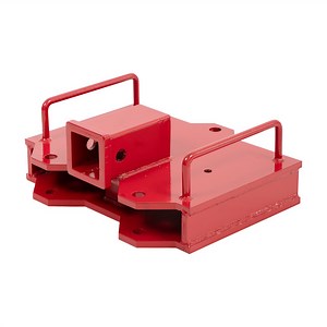 [Hot Item] Heavy Duty Composite 2 Inch Hitch Receiver Quad Pallet Fork Towing Adapter for Forklifts