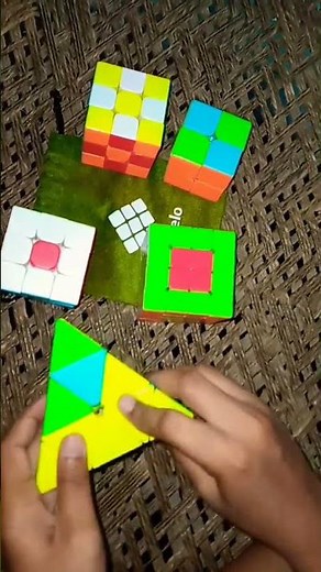 How to solve pyramix cube 🤔🥰 #viral #cubers