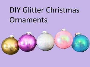 Making these Christmas ornaments is so easy and cheap to make! Thanks Crafty Tube! | New York Post Lifestyle