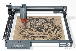 ATOMSTACK Pro V2 12W 1600лв. 24W 2600лв. CNC лазер лазерно гравиране в Други машини и части в гр. Варна - ID44676375 | Bazar.bg