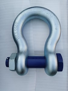 [Hot Item] Galvanized Drop Forged Us Type G2130 Shackle with Safety Nut