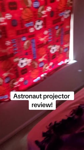 This projector fixed my boring room! #astronautprojector #decorations #unboxing