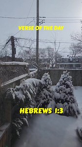 Hebrews 1:3 Who being the brightness of his glory, and the express image of his person, and upholding all things by the word of his power, when he had by himself purged our sins, sat down on the right hand of the Majesty on high; #verseoftheday #bibleverse #bible #reelsfb #reels #Amen | MusicHits PH