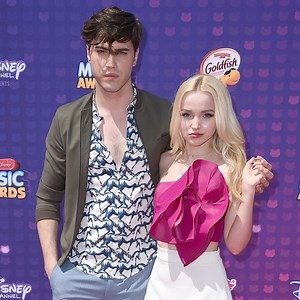 Dove Cameron and Ryan McCartan Walk First Red Carpet as an Engaged Couple at Radio Disney Music Awards