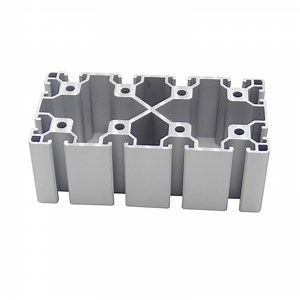 [Hot Item] 80X60 6000 Series 6061 6063 T 7005 7075 Industrial Aluminium Extrusion Linear Profile Customize Industrial Extruded Aluminum Shapes