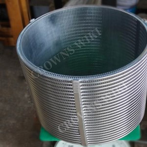 [Hot Item] High-Efficiency Dewatering Wedge Wire Screen for Screw Press Separators