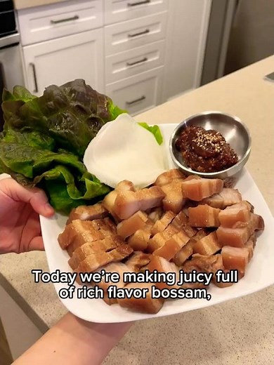 Juicy Bossam (Korean Boiled Pork) | Tender & Easy Recipe
