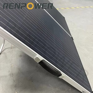 [Hot Item] 200W Portable Foldable Suitcase ETFE Solar Panel with Kickstand for Outdoor