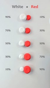 63K views · 817 reactions | Get Ready for a Color Explosion!  White + Red Color Mixing  #colormixing #paintmixing #asmr #artvideo #colors #foryou #art #miniartzone #reels #miniartzone #painting #fyp | Mini Art Zone | Facebook