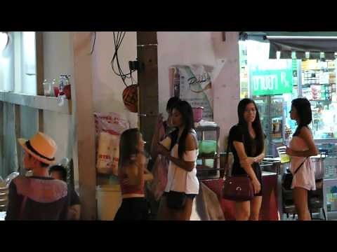 Nana Plaza Freelancers Working On Streets Bangkok,Thailand