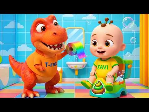 Potty Time Song | Pee Pee & Poo Poo Song | Good Habits Songs | Baby Xavi Kids Songs