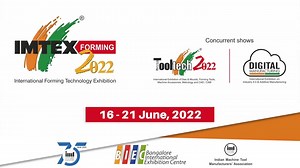 Visit IMTEX FORMING 2022 between June 16-21 at the Bangalore...