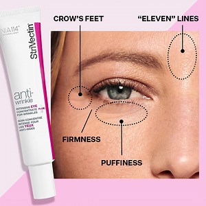 Visibly transform skin around eyes, starting in just five days. NEW Intensive Eye Concentrate is clinically proven to reduce the look of fine lines, wrinkles and puffiness. | StriVectin
